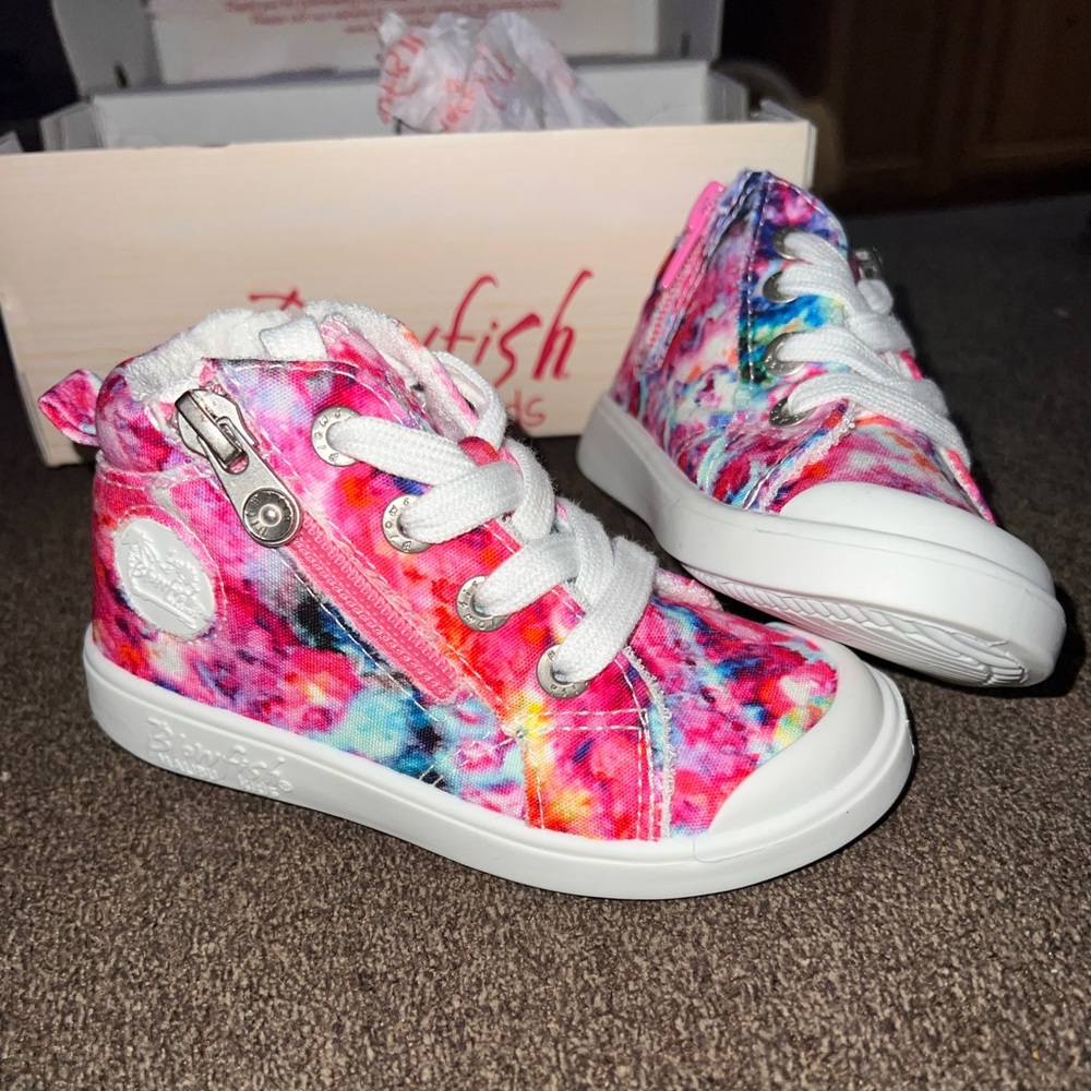 Toddler blowfish high tops